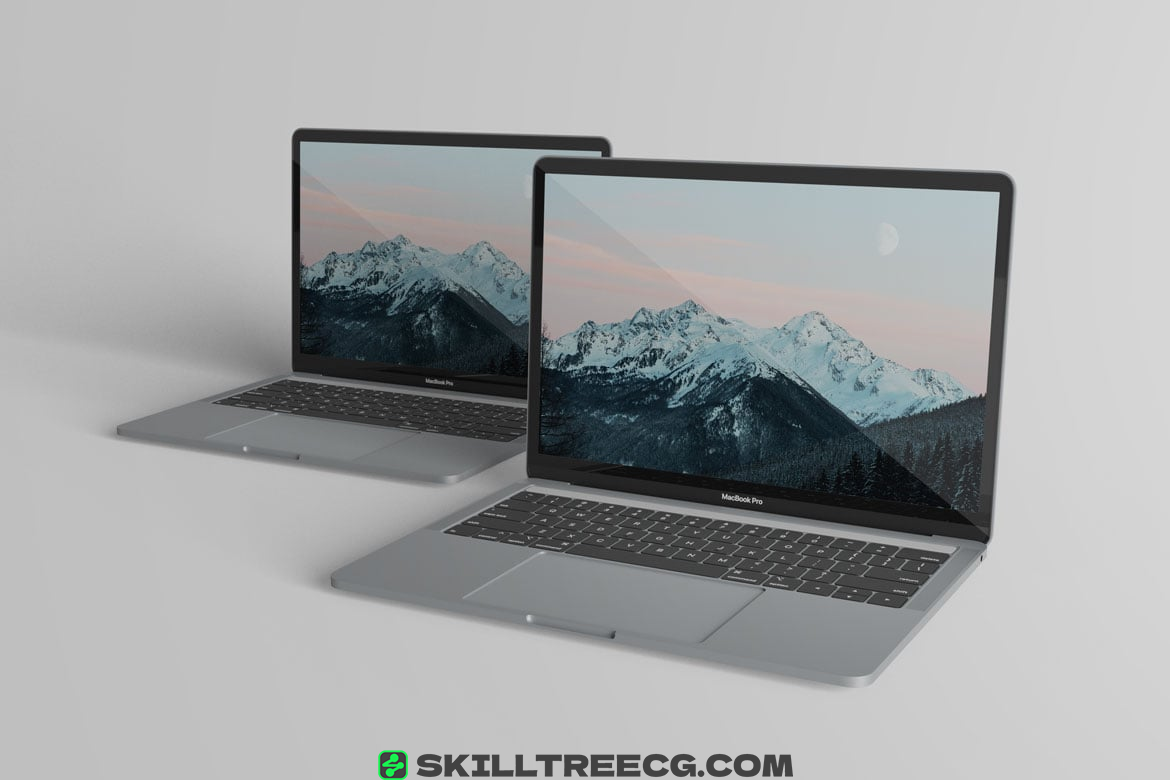 图片[4]-Isometric Laptop Device – Mockup（681944）-技能树
